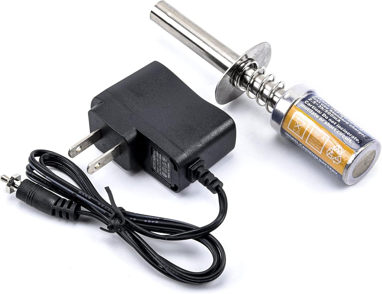 YoungRC HSP Nitro Glow Plug Igniter Starter Tools with Battery Charger for HSP RedCat Nitro Powered 1/8 1/10 RC Car