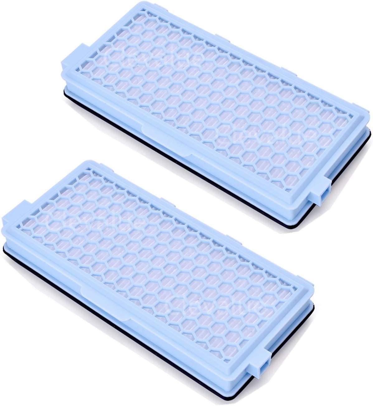 Clevalue 2Pcs Miele SF-AH 50 Replacement Active Hepa Filter for S4 S5 S6 S8 & S4000 S5000 S6000 S8000