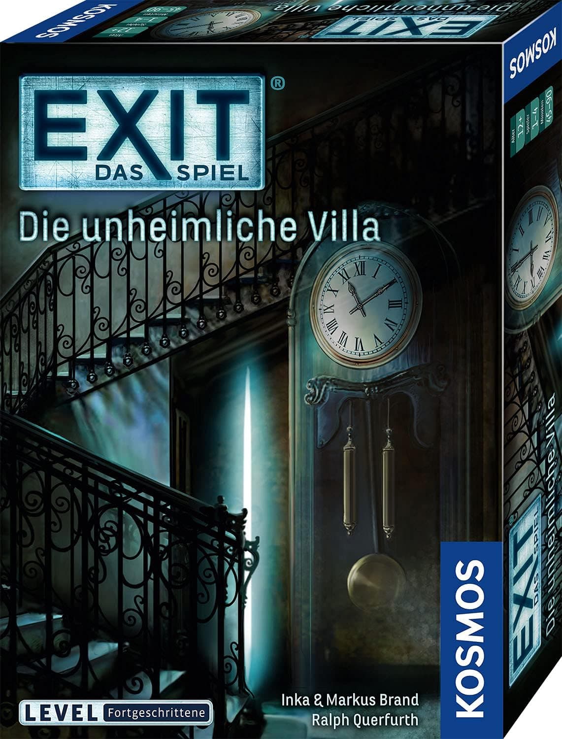 Franckh-Kosmos EXIT - Die unheimliche Villa: Exit - Das Spiel für 1 - 4 Spieler