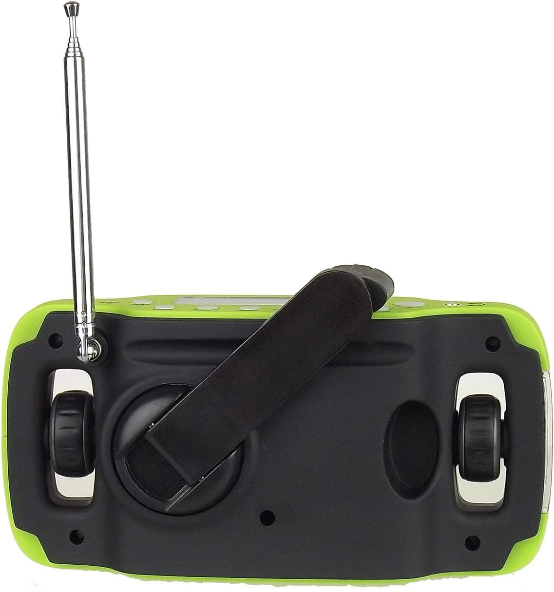 Kaito KA300 Solar/Hand Crank AM/FM Emergency Radio with Digital Alarm Clock, Cell Phone Charger & 3-LED Flashlight