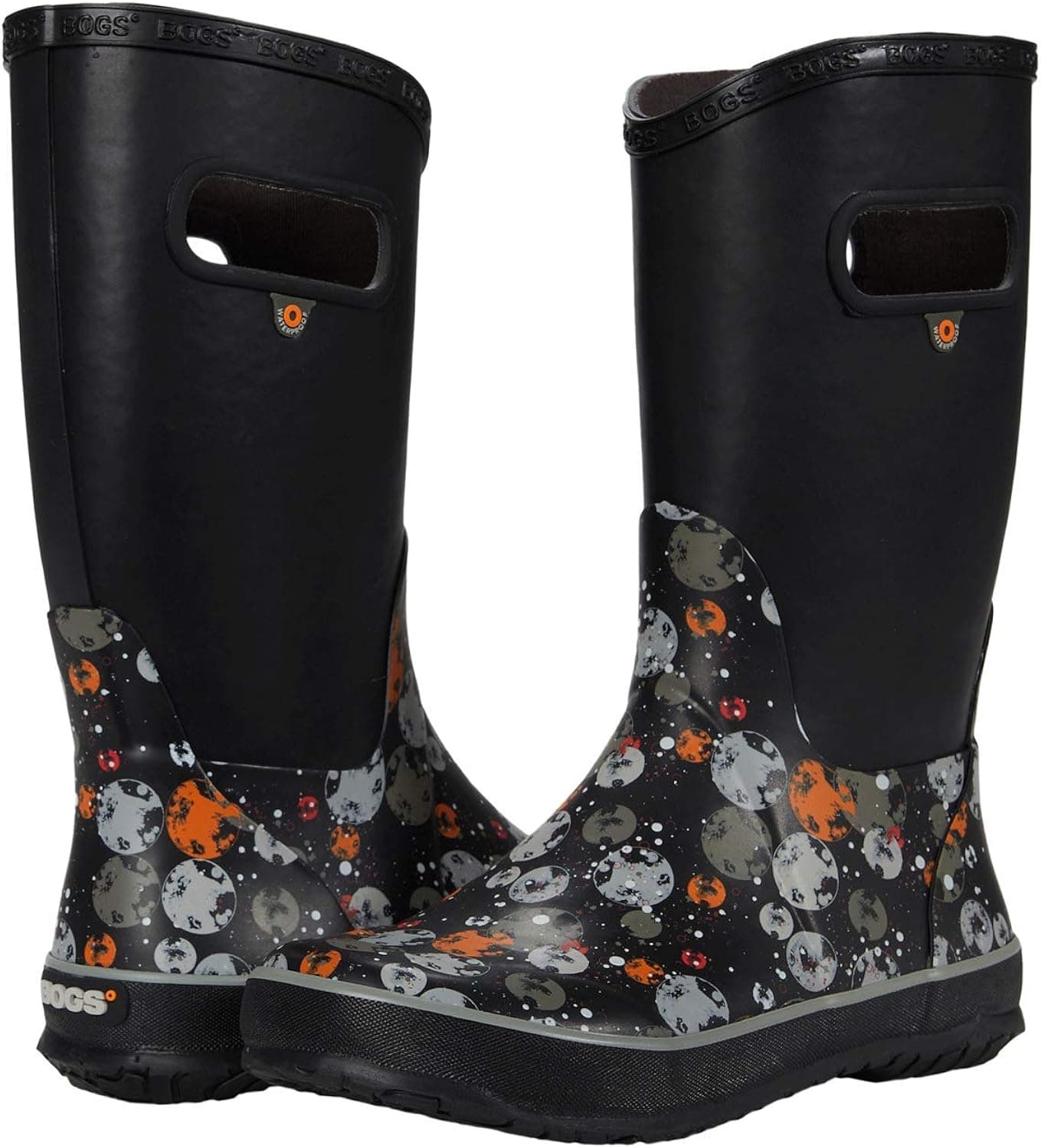 BOGS boys Rain Boots Moons (Toddler/Little Kid/Big Kid)