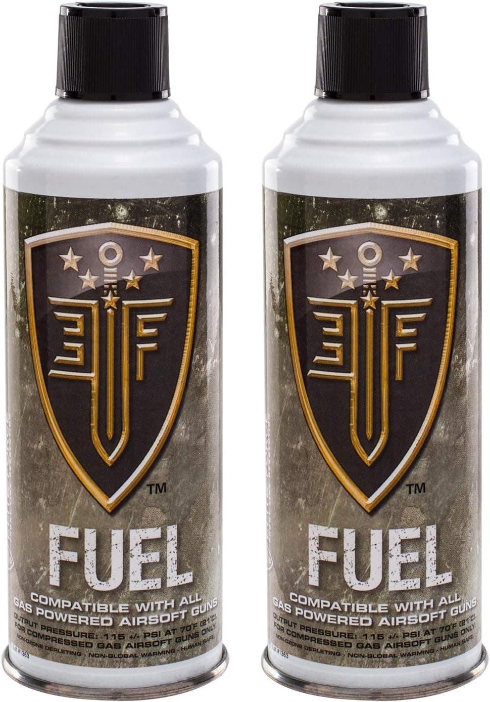 Elite Force Fuel Green Gas for Airsoft Guns (Pack of 2)