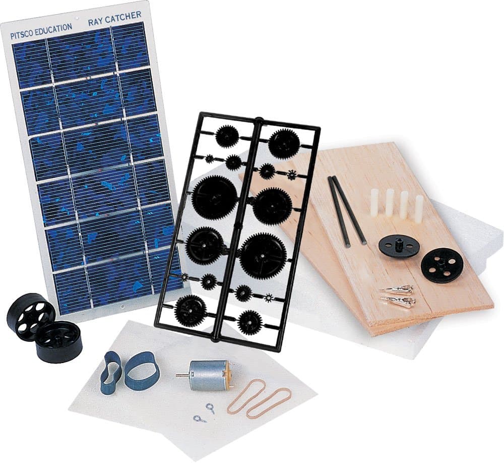 Pitsco Ray Catcher Sprint Deluxe Solar Car Kit (For 10 Students)