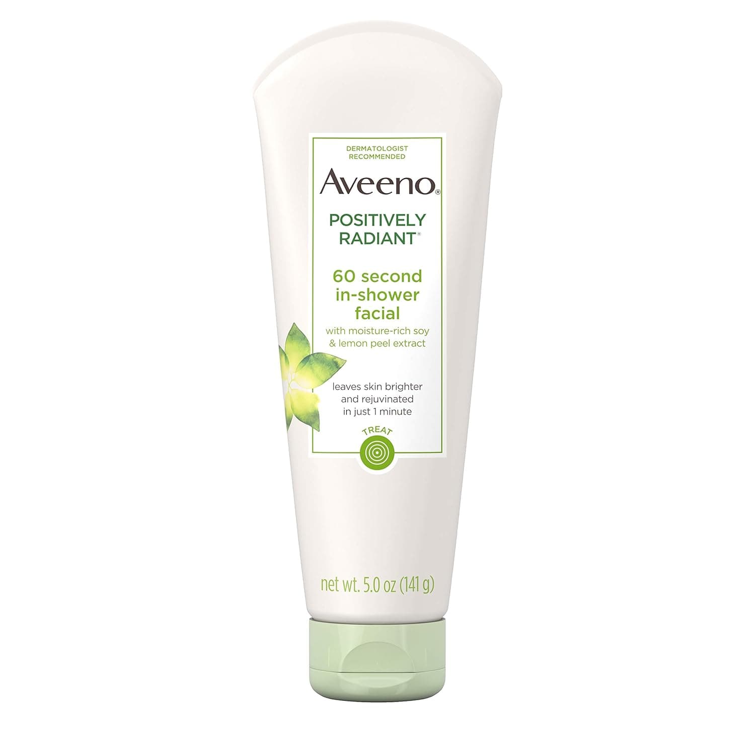 Aveeno Positively Radiant 60-SeConditioner In Shower Facial 5 Ounce (147ml) (3 Pack)
