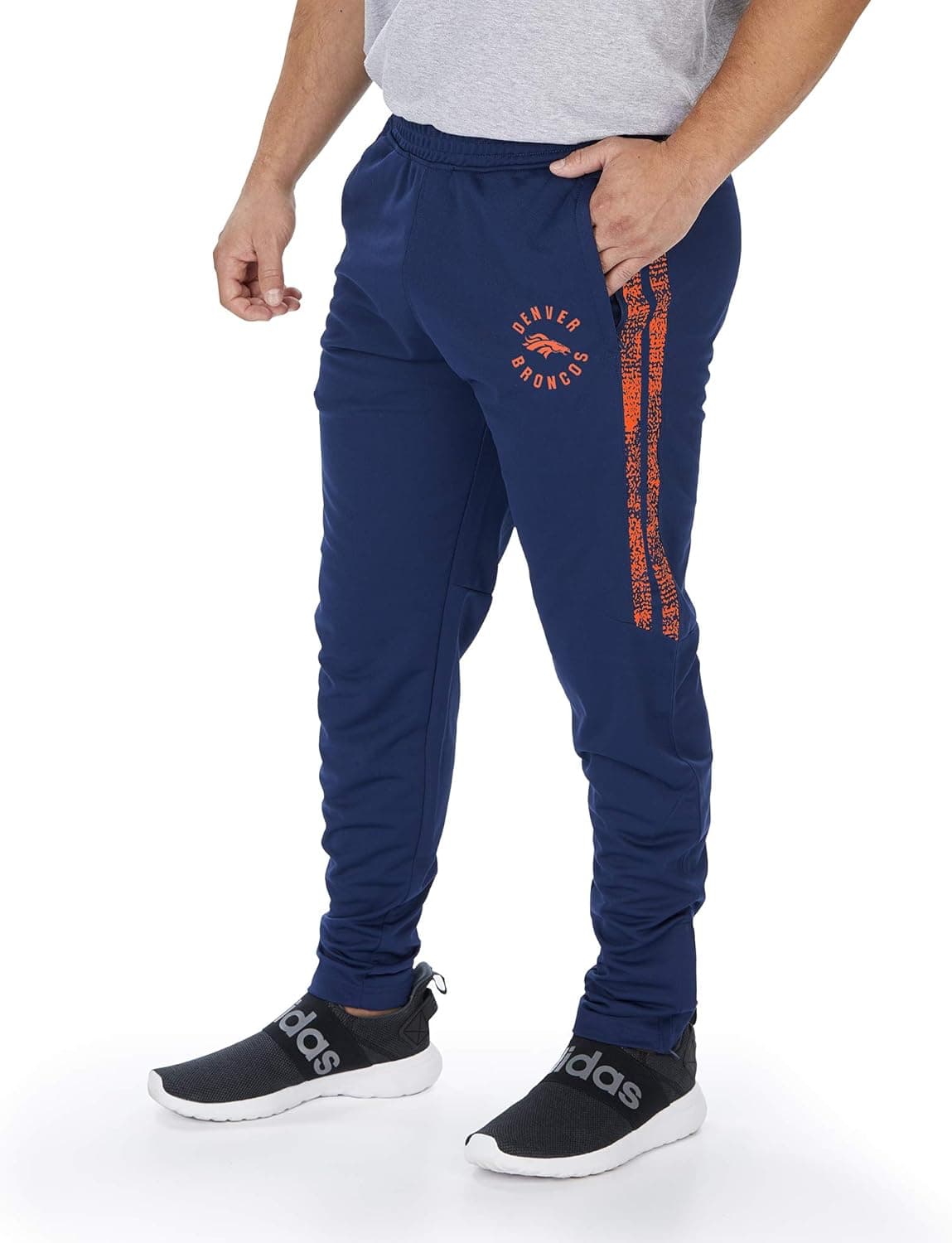 Zubaz Men's Tack Pant with Full Panel