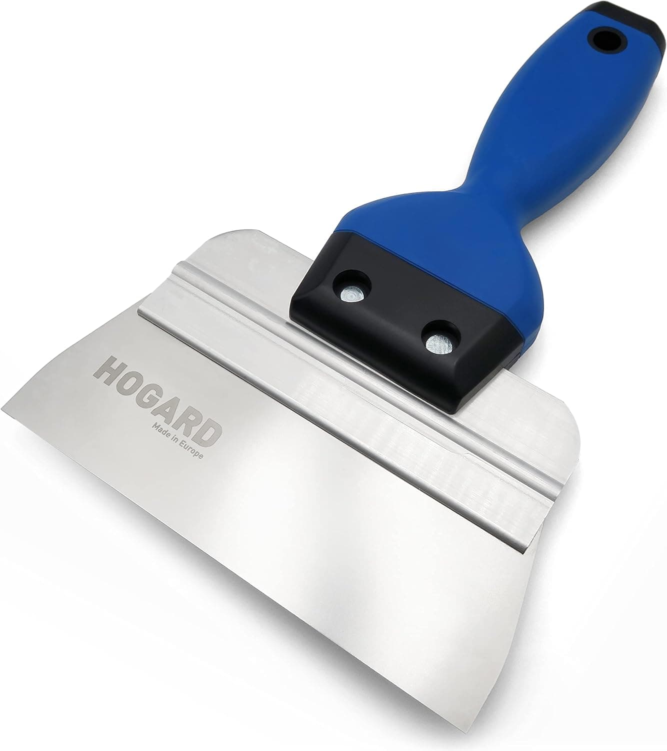 HOGARD 6" Pro Taping Knife | Premium Stainless Steel Blade with a Soft Grip | Best Drywall Taping Tool
