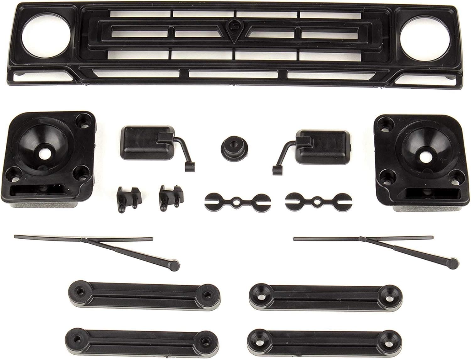Team Associated Sendero Body Accessories Black Enduro ASC42123 Car/Truck Bodies Wings & Decals