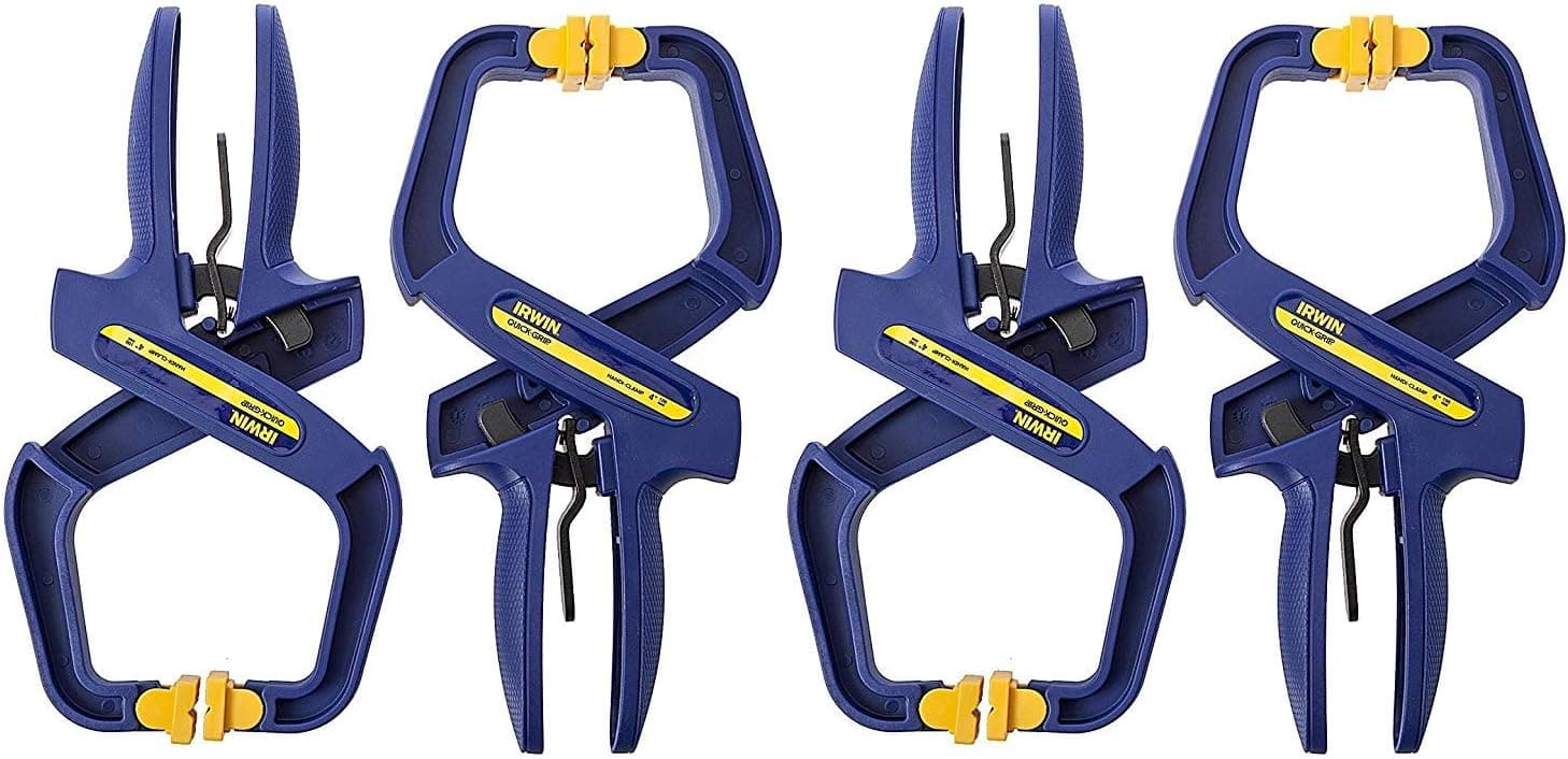 IRWIN Tools QUICK-GRIP Handi-Clamp, 2-Inch (4-pack Gift Set)