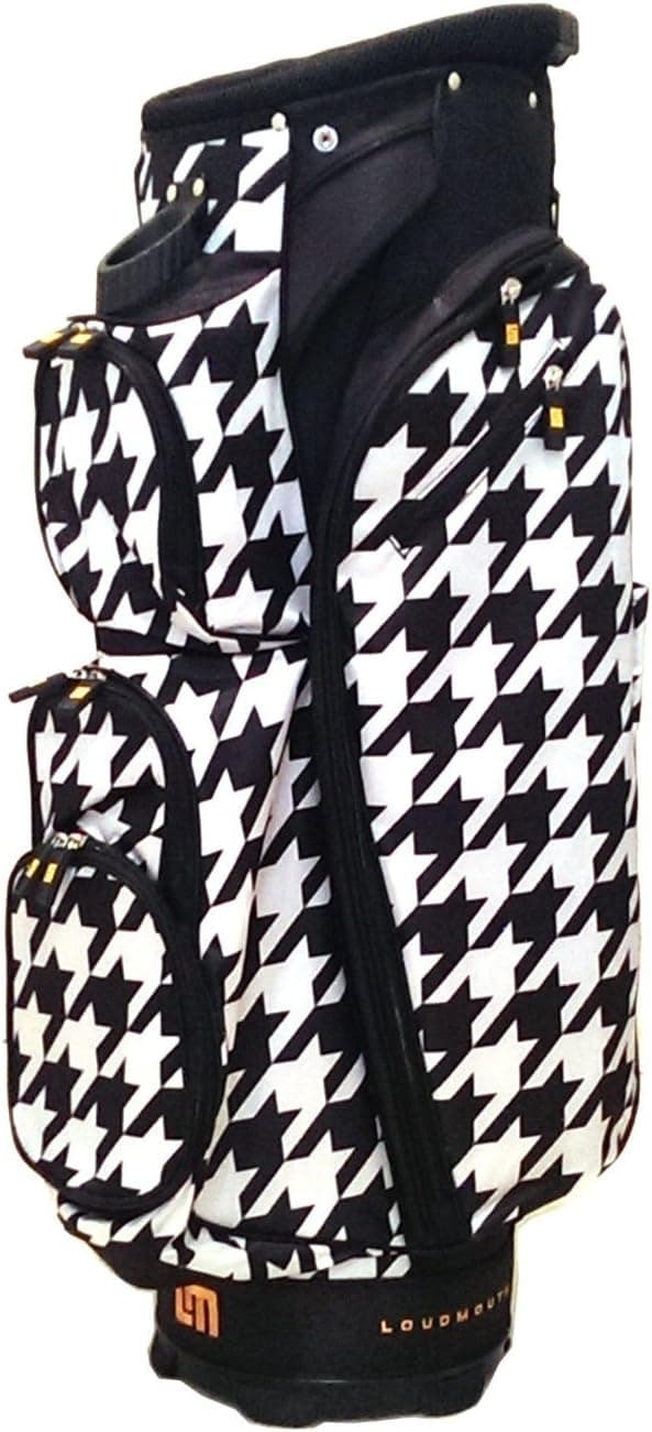 LoudMouth Oakmont Hounds Tooth Cart Bag