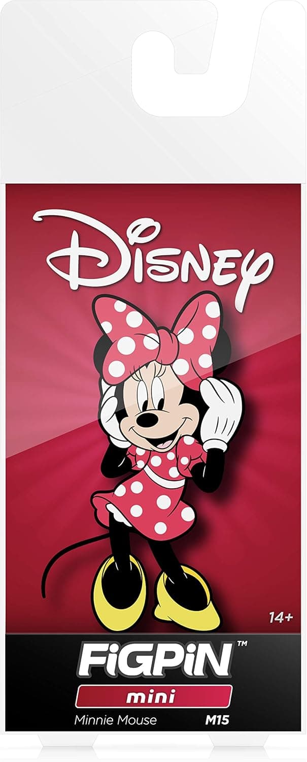 FiGPiN Mini Disney Mickey Mouse & Friends: Minnie Mouse - Collectible Pin