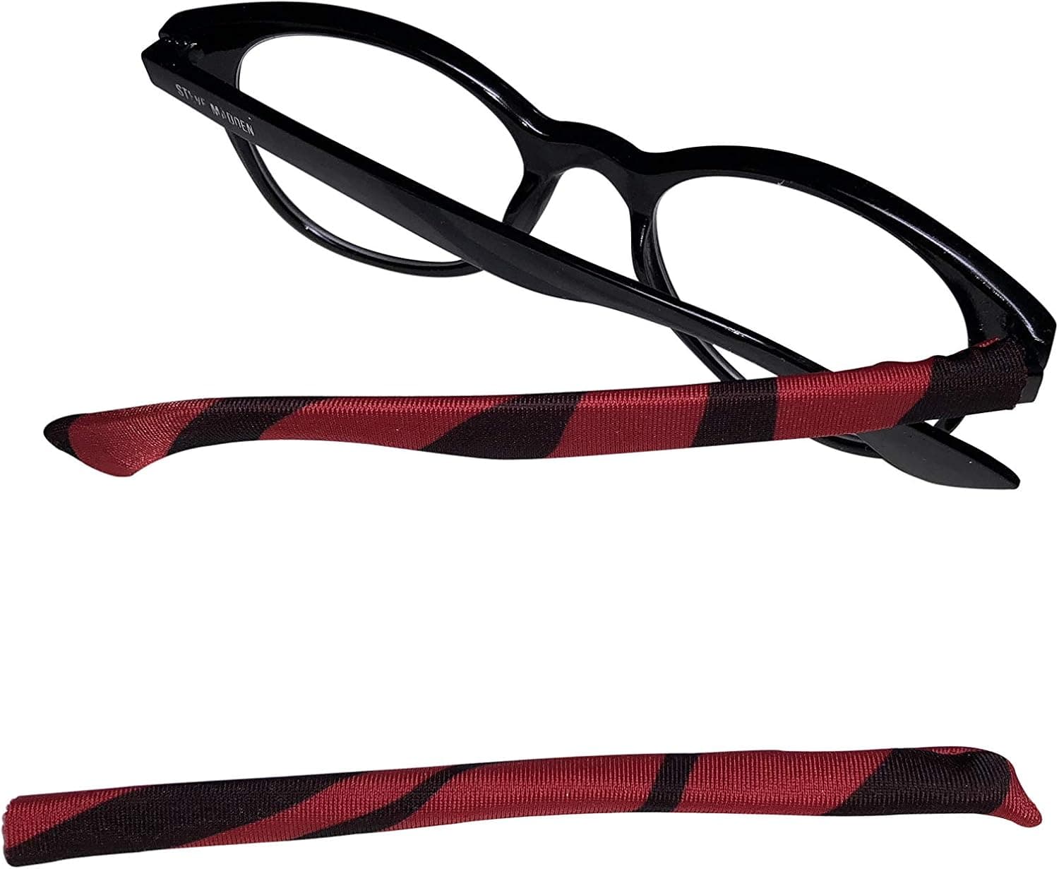 Soft Eyewear Temple Arm Cover Sleeves Add Colors & Comfort Eyeglasses Sunglasses for Men, Women & Kids 2 Sizes