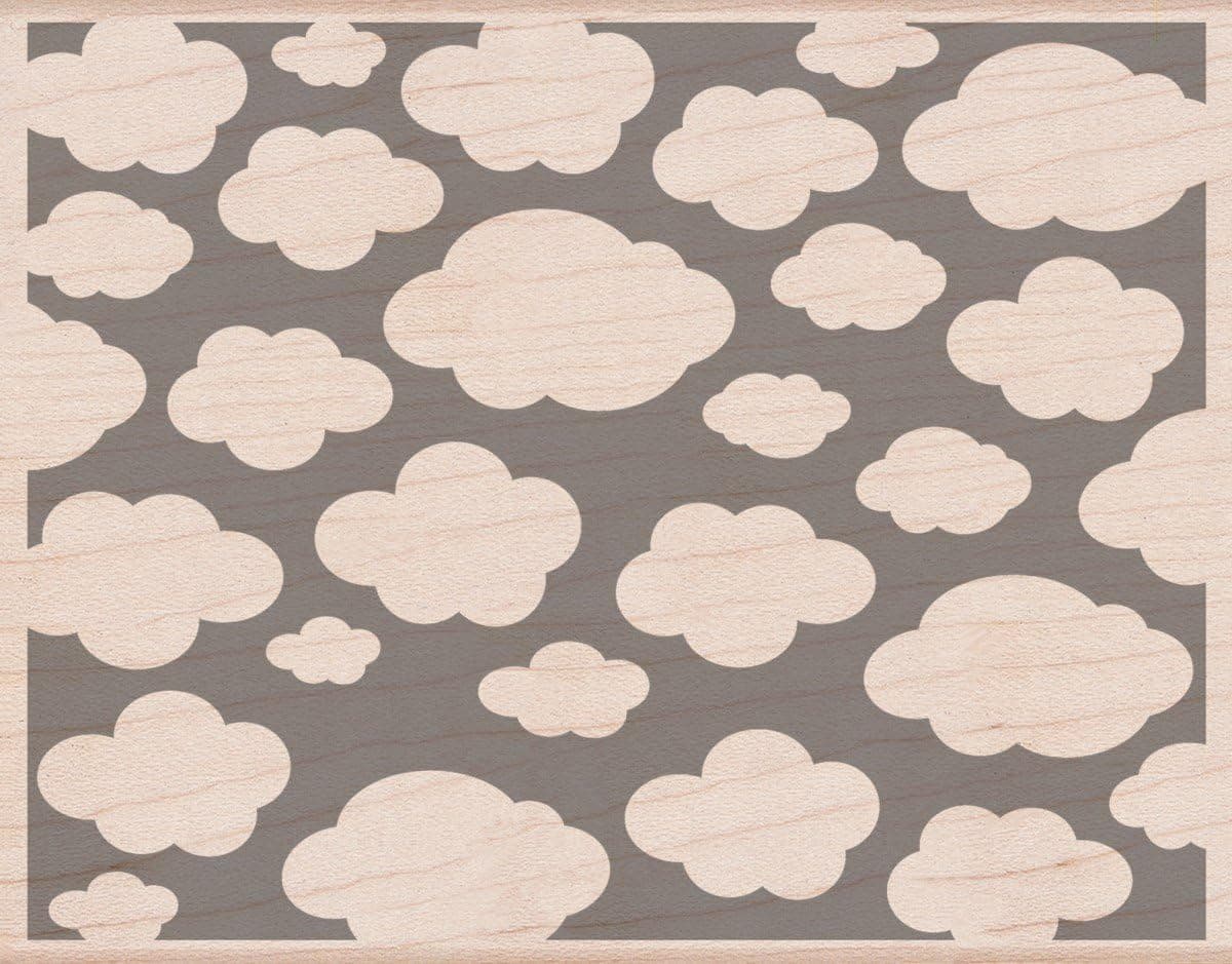 Hero Arts Mounted Rubber Stamps 4.5"X5.75"-Clouds