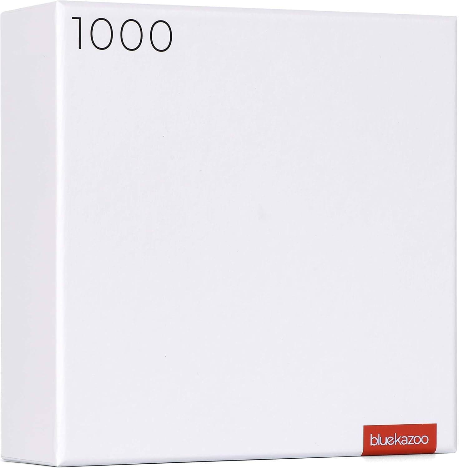 Blue Kazoo All White Puzzle, 1000 Piece, Large Impossible Puzzle for Adults, Unique & Premium Quality