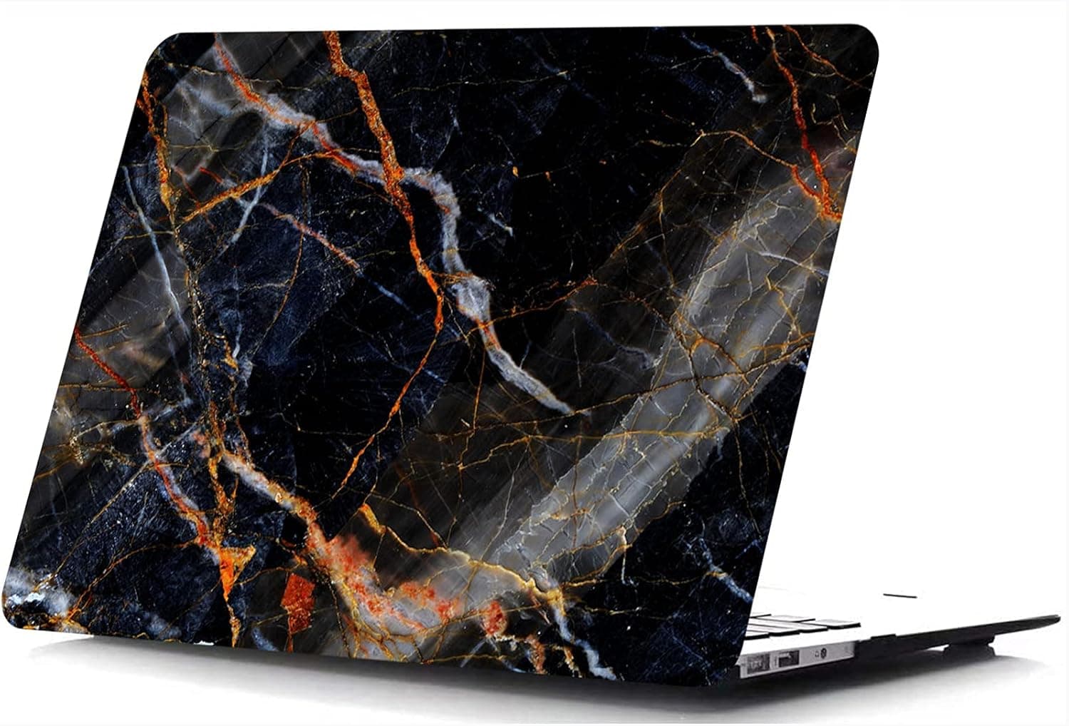 AQYLQ Compatible with MacBook Pro 13 Inch Case(2021 2020 2019 2018 2017 2016 Release A2338 M1/A2289/A2251/A2159/A1989/A1706/A1708),Matt Plastic Hard Case Shell Cover - DL54 Black Marble