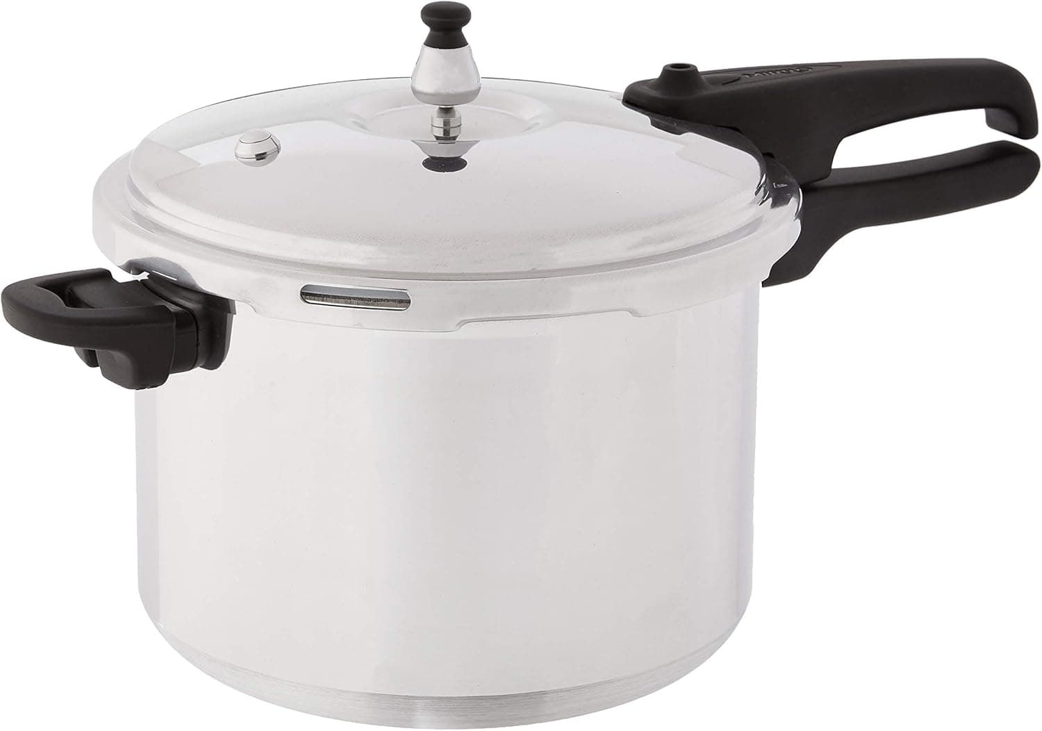 Mirro 92180A Polished Aluminum 10-PSI Pressure Cooker Cookware, 8-Quart, Silver -