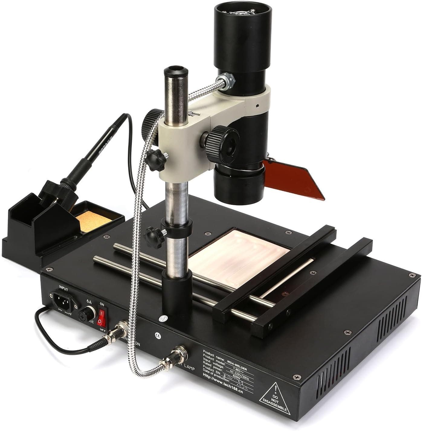 DY19BRIGHT New T862++ BGA Rework Station Infrared IRDA Welder Soldering Welding Machine US Stock