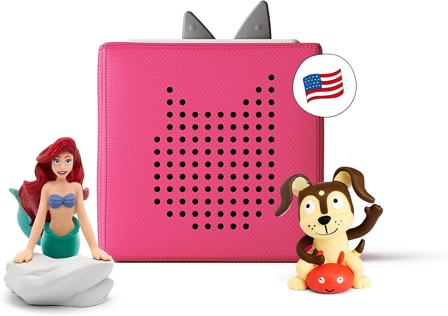 Toniebox Starter Set with Ariel and Playtime Puppy - Pink [Discontinued]