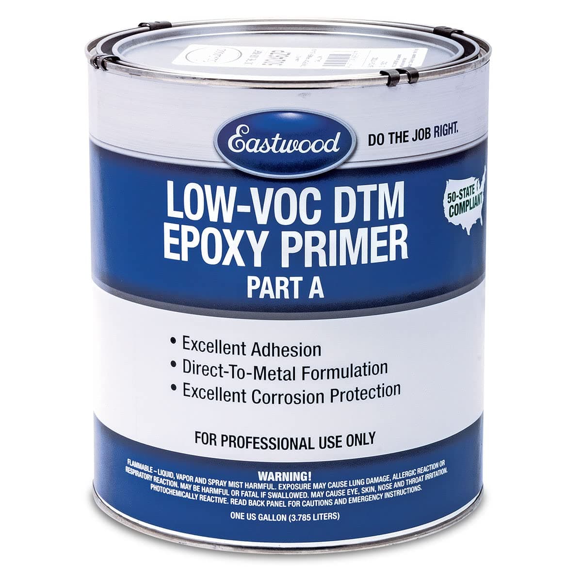 Eastwood Low Voc Black Epoxy Primer Activator | Direct to Metal Fast Action Drying & Easy to Sand | Suitable for Steel Fibreglass Aluminium | Automotive Car Paint | Rust & Corrosion Resistance