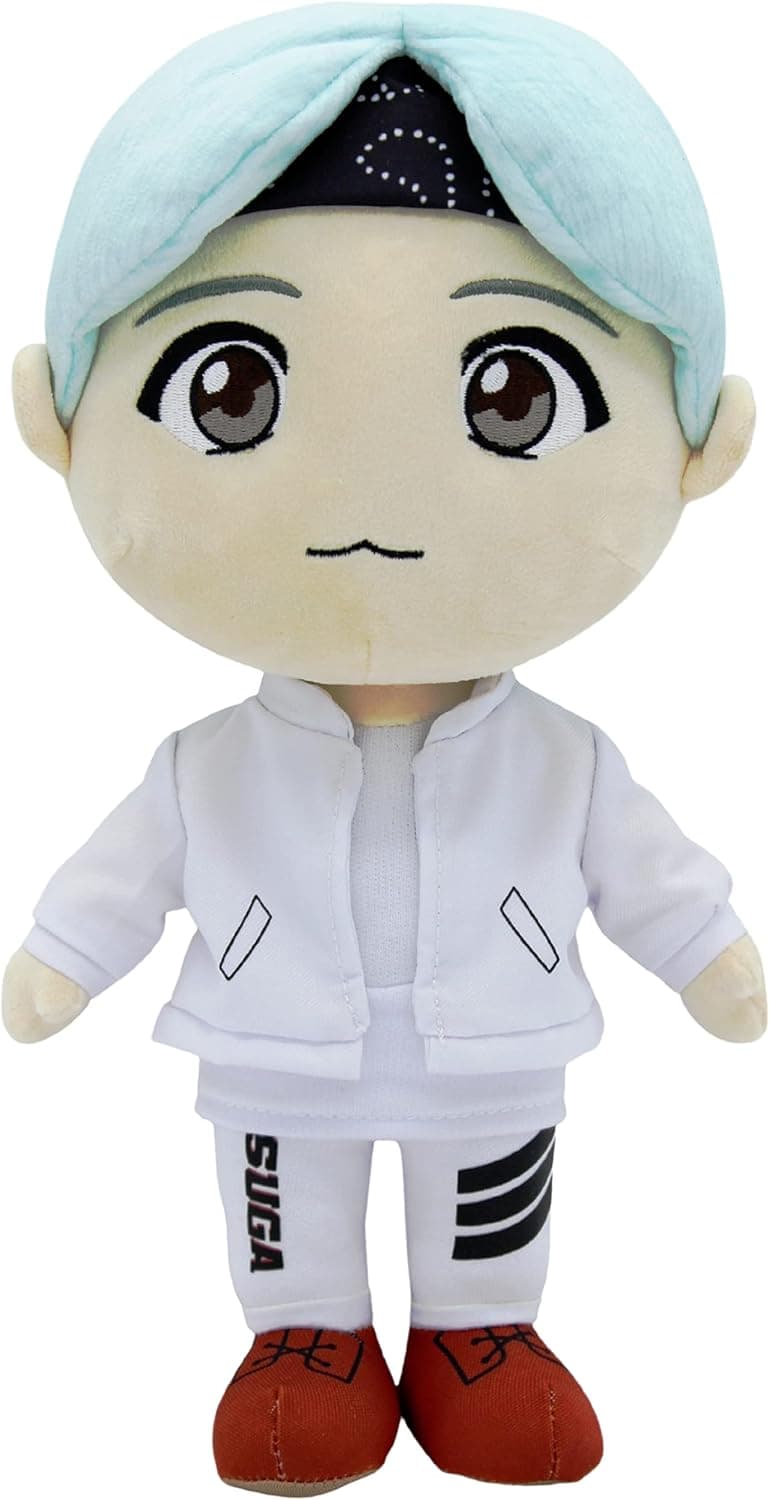 BTS TinyTAN MIC Drop 11.8" Plush Doll SUGA - Official Licensed BTS Merchandise - BTS Plushies, BTS Merch, Kpop Merch, BTS Kpop (SUGA)
