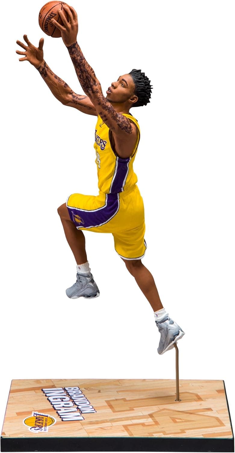 McFarlane Toys NBA Series 30 Los Angeles Lakers Brandon Ingram Action Figure