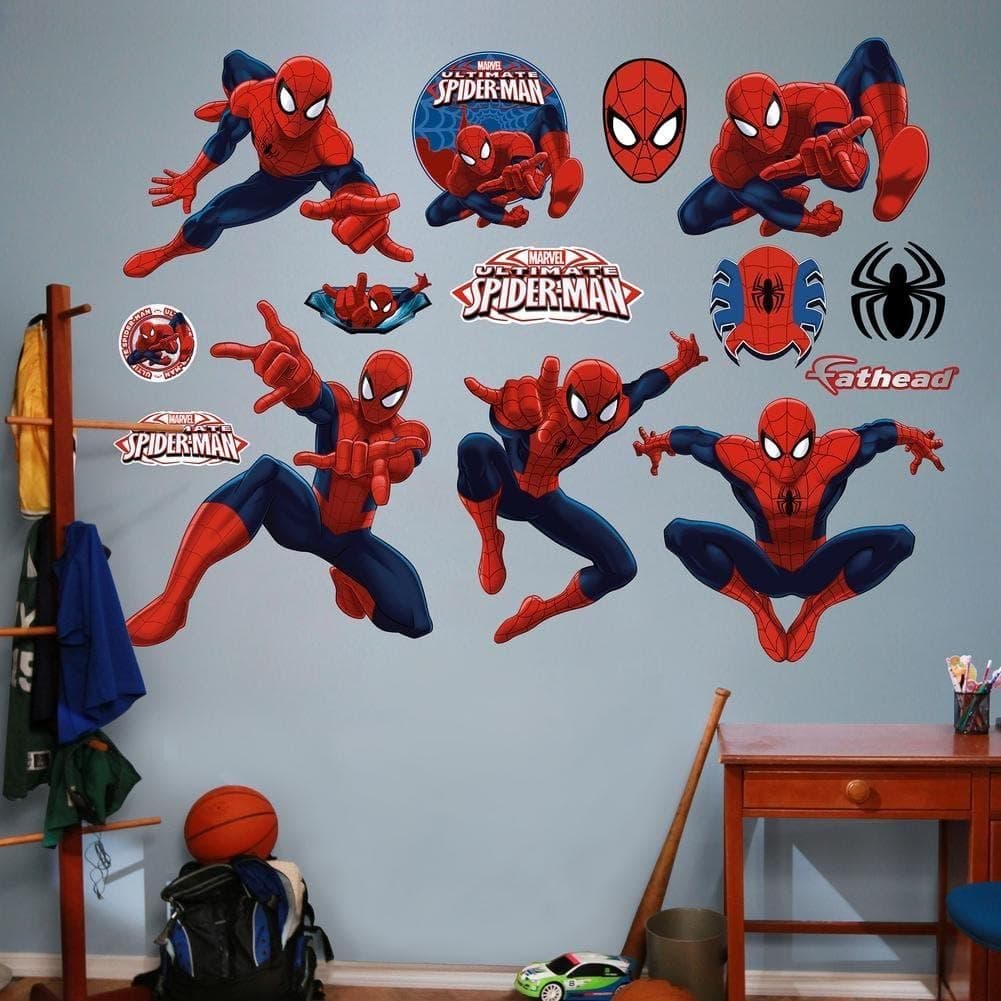 FATHEAD Ultimate Spider-Man Collection Real Big Wall Decals