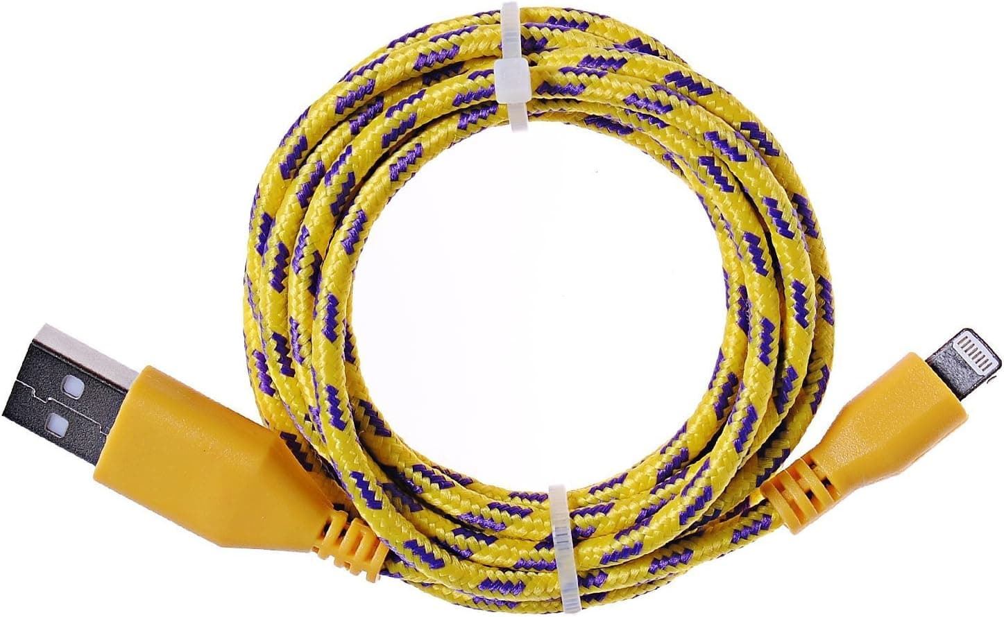 UIHY USB DATA cables 10Ft/3M Fabric Braided Sync Cable Charger Cord For iphone6 iphone6plus iPhone 5/iphone5s/iphone5c