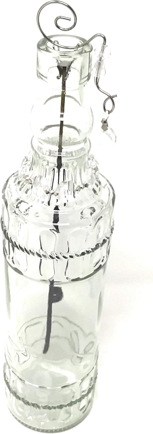 GypsyBeat Ancient Avenues Incense Holder Bottle - Assorted Colors (Clear)
