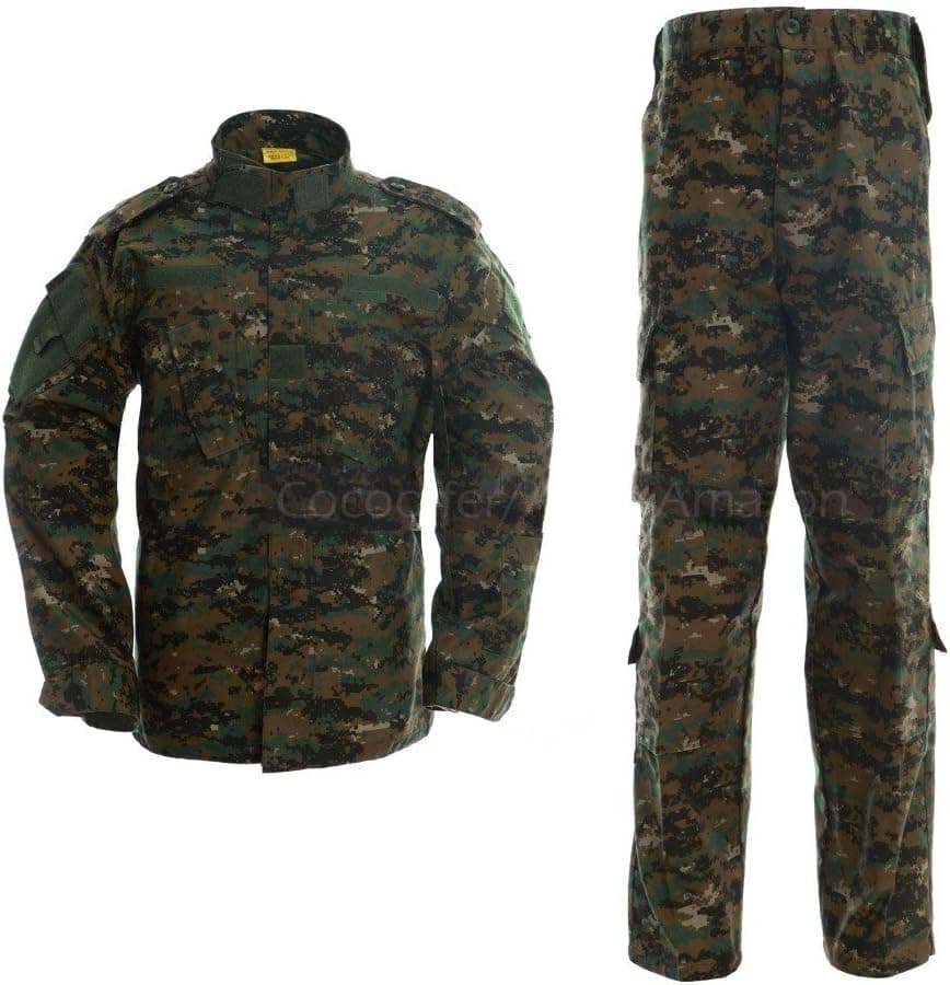 Alk Paintball Camo Uniform Sets Jacket Pant