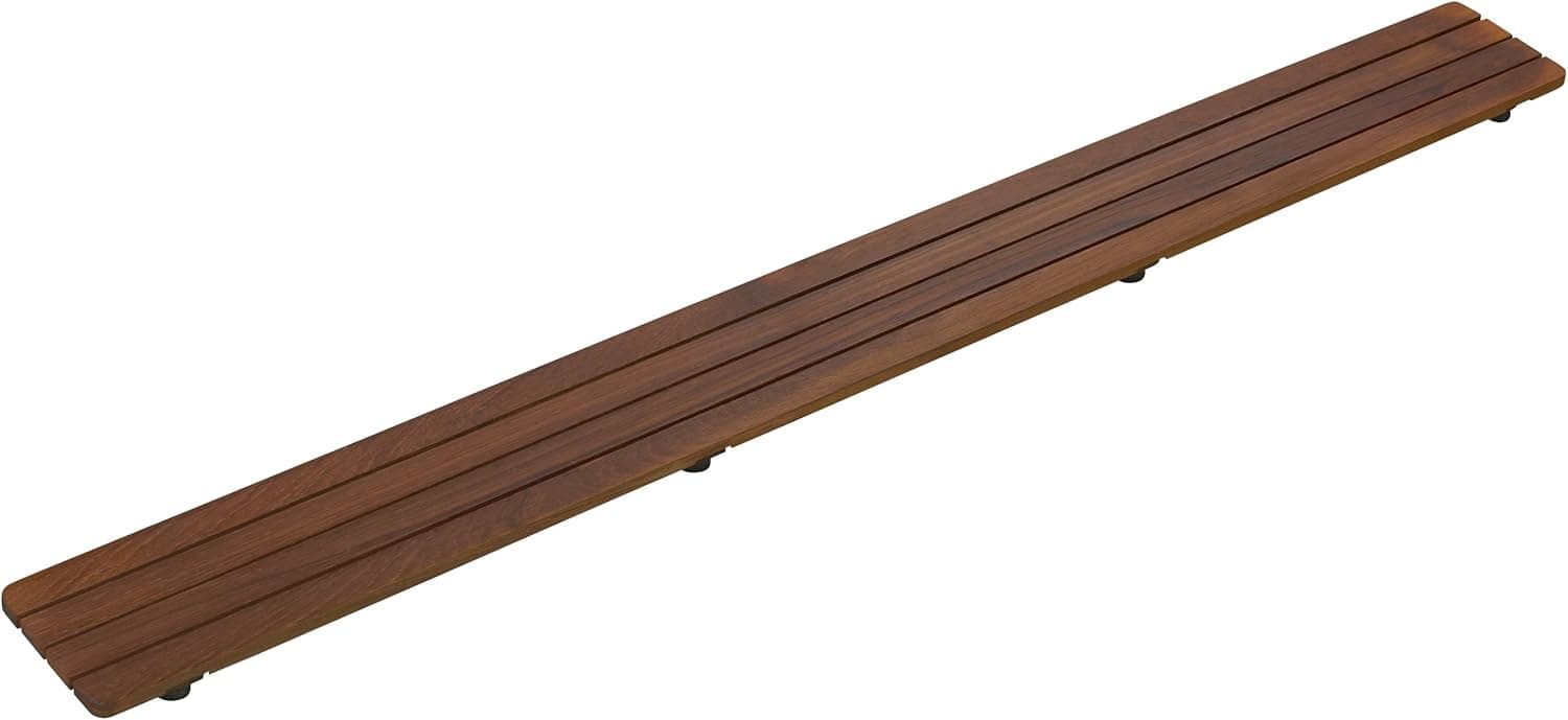 KOHLER 9337-NA K-9337-NA Groove Teak Drain Cover 60-Inch Receptor