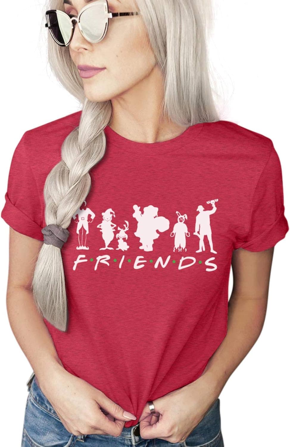 Friends Christmas T-Shirt | Funny Xmas Shirt | Holiday Tee | Unisex Sizing