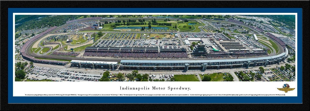Indy 500 - 100th 500 Mile Race - Blakeway Panoramas Speedway Posters