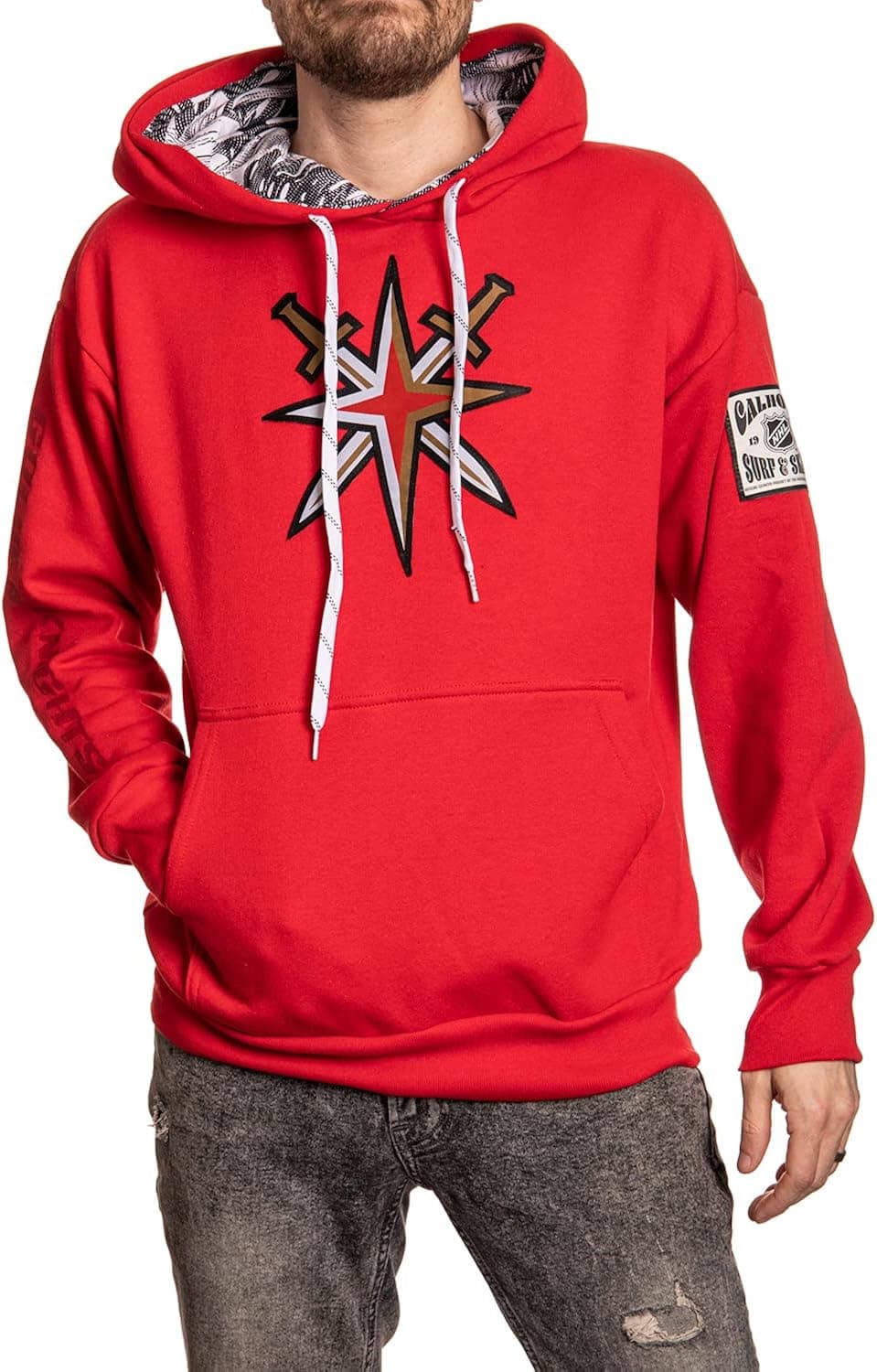 Calhoun NHL Surf & Skate Unisex Palm Leaf Pullover Hoodie – The Bahama Collection