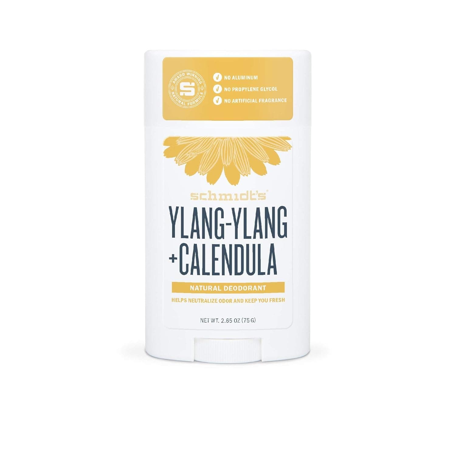 Schmidt's Ylang Ylang + Calendula Natural Deodorant 2.65 Oz (12 Pack)