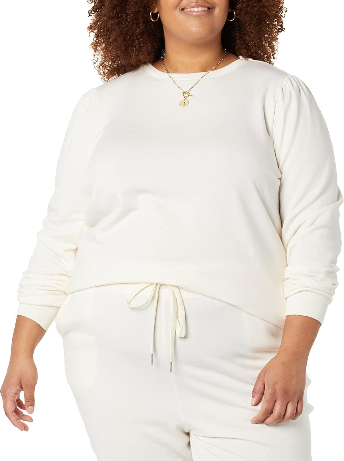 Amazon Aware Women's Puff Sleeve Sweatshirt (Available in Plus Size)