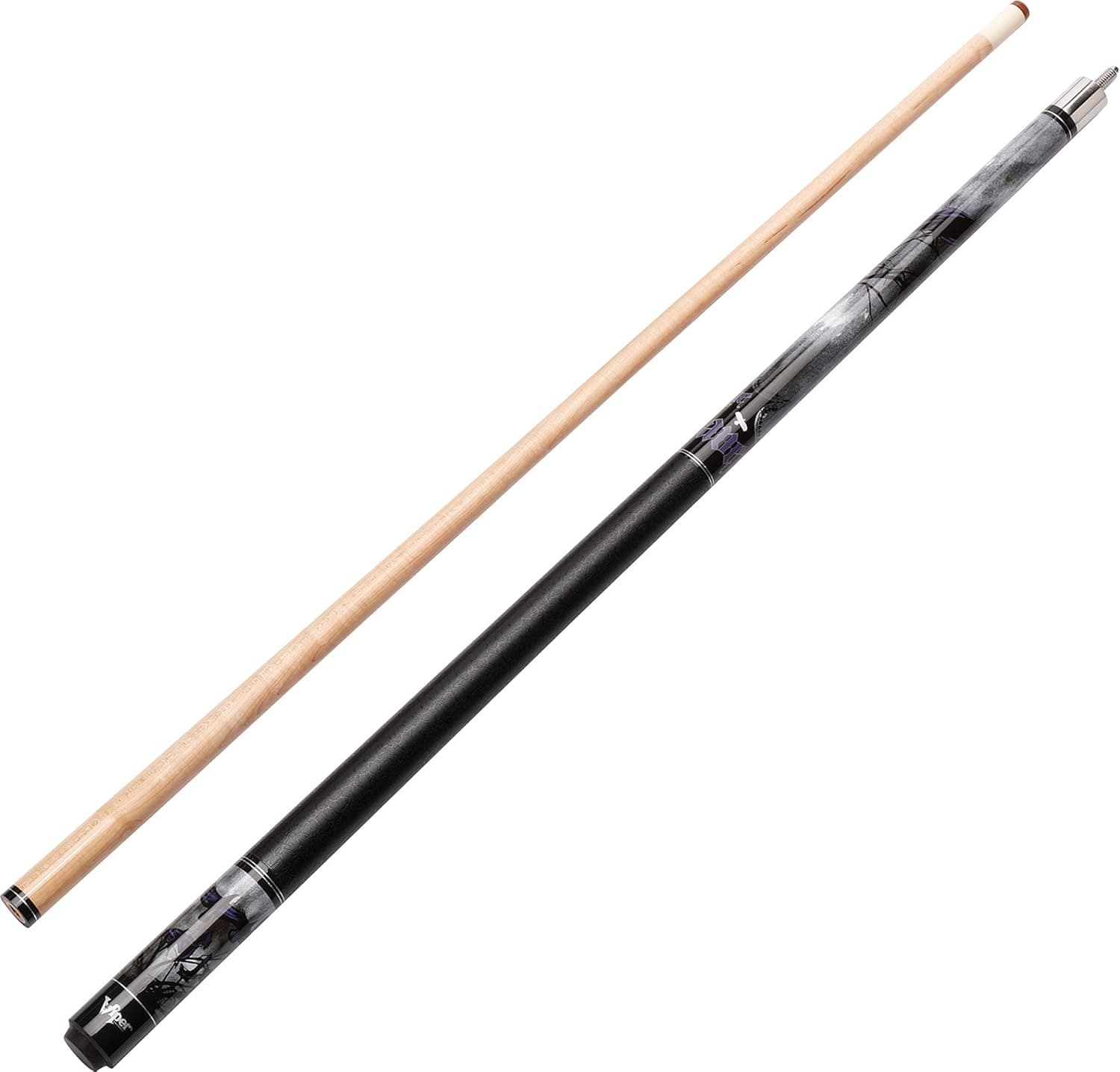 Viper Underground 2-Piece The Raven Billiard/Pool Cue,58-Inches