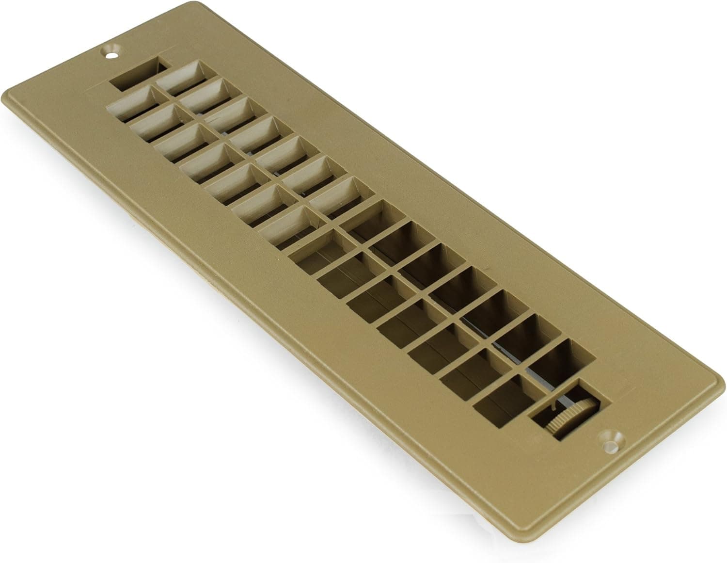 LeisureRV 10'' x 2'' Closeable Floor Register for RV Trailer Motorhome Fifth Wheel Heating (10x2 Dampered)