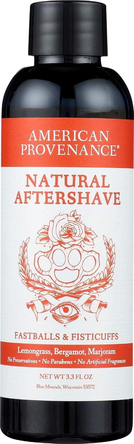 American Provenance Fastballs & Fisticuffs Aftershave, 3.3 FZ