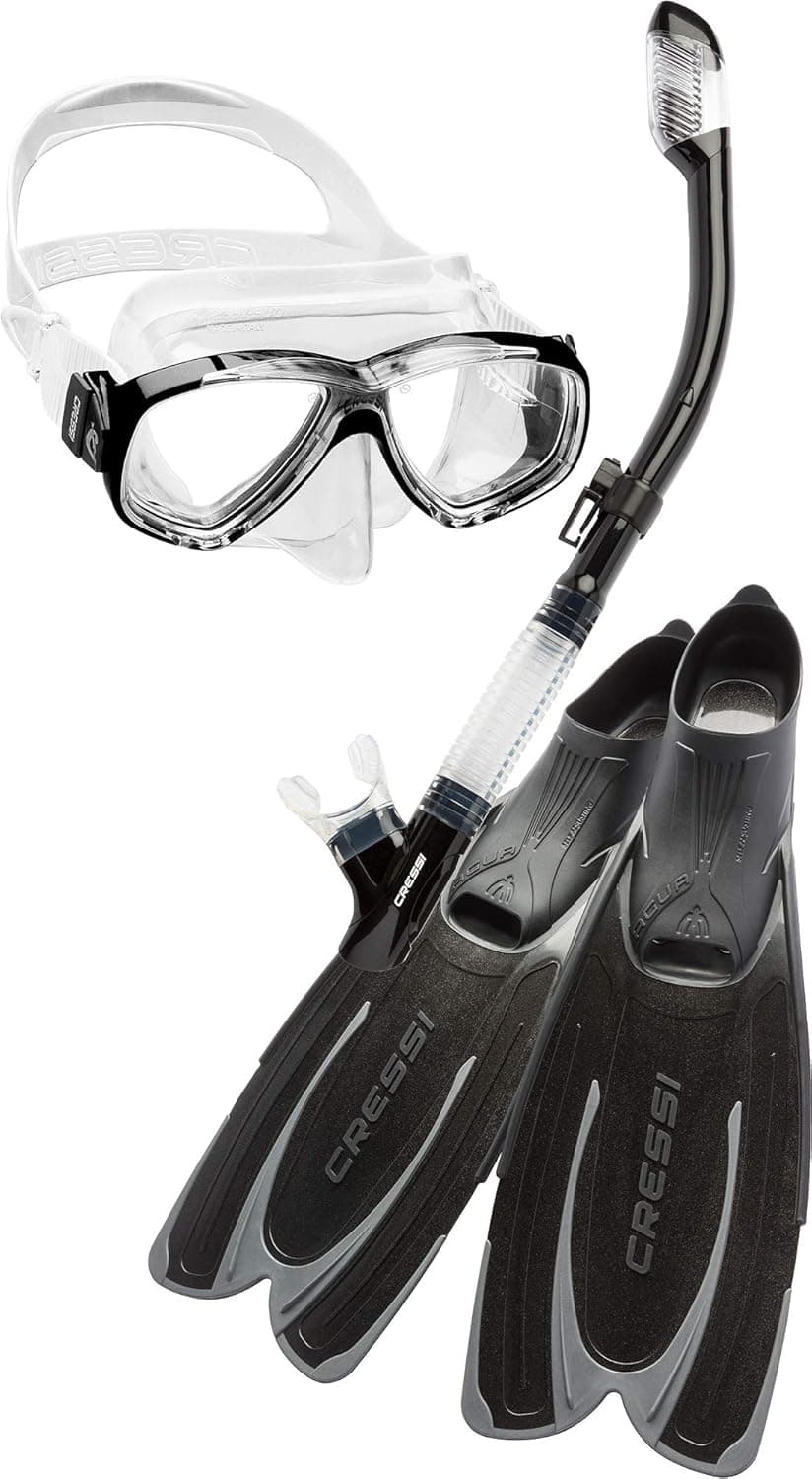 Cressi Adult High-End Scuba Snorkeling Gear | Agua & Perla & Tao Dry Made Quality Since 1946