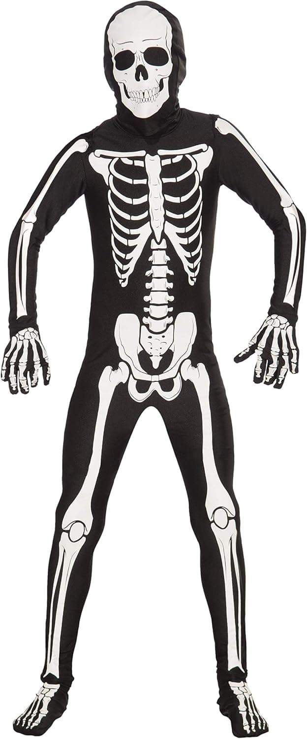 Forum Novelties Teen Disappearing Man Patterned Stretch Body Suit