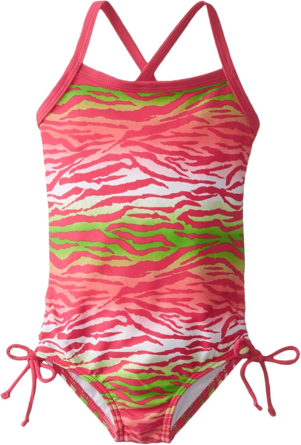 Kanu Surf Baby Girls' Malea Zebra 1 Piece Swim