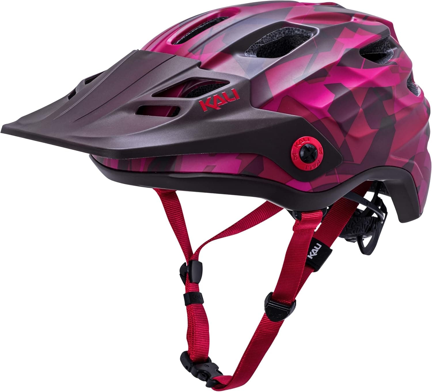 Kali Protectives Maya 3.0 Cycling Helmet for Adults; in-Mould Mountain Bike Helmets for Men and Women Equipped with LDL, Flexible Visor, Bug Liner, and Frequency Fit System