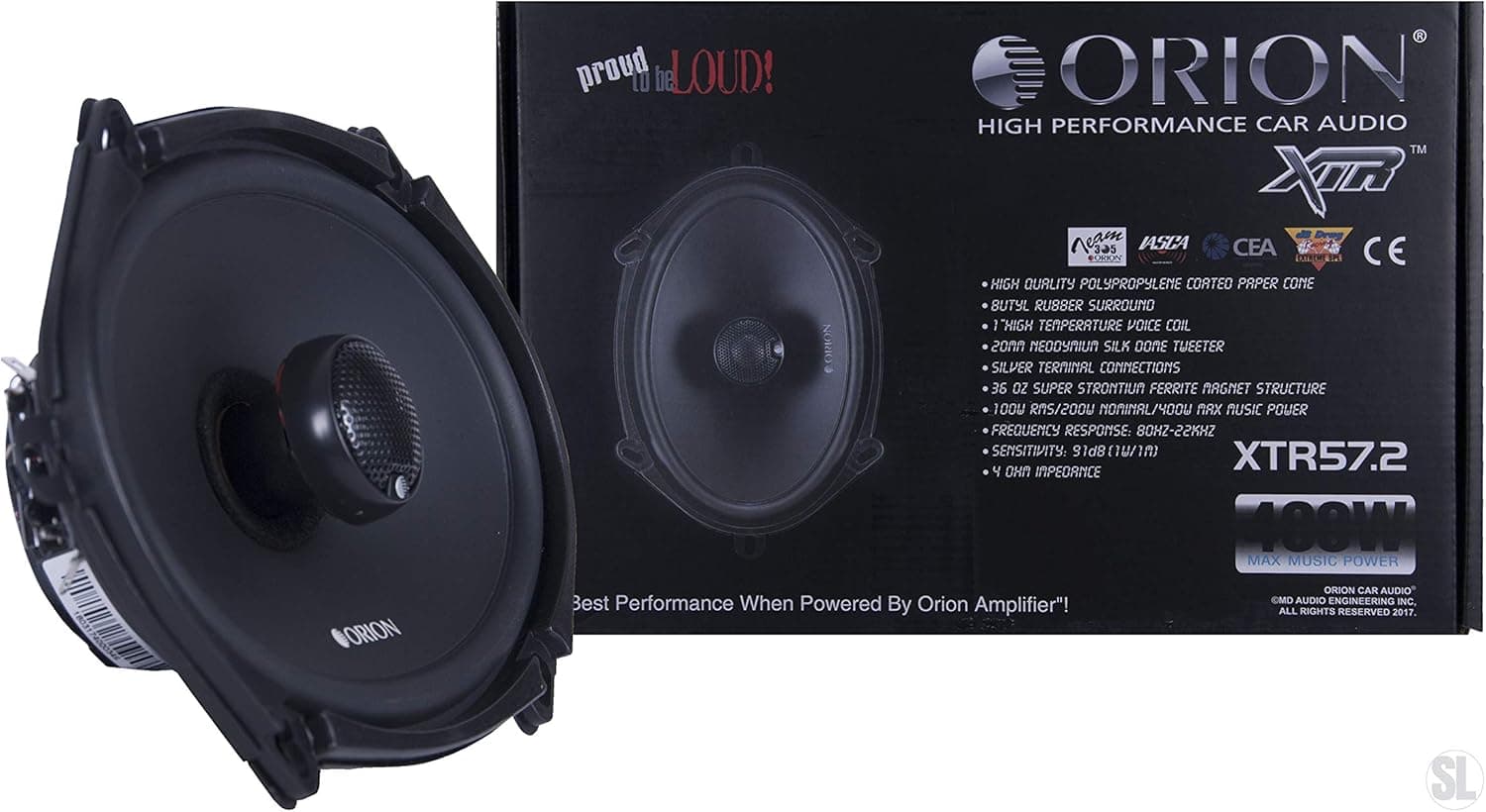Orion XTR Series COAXIALS Speakers (XTR57.2 / 5X7)
