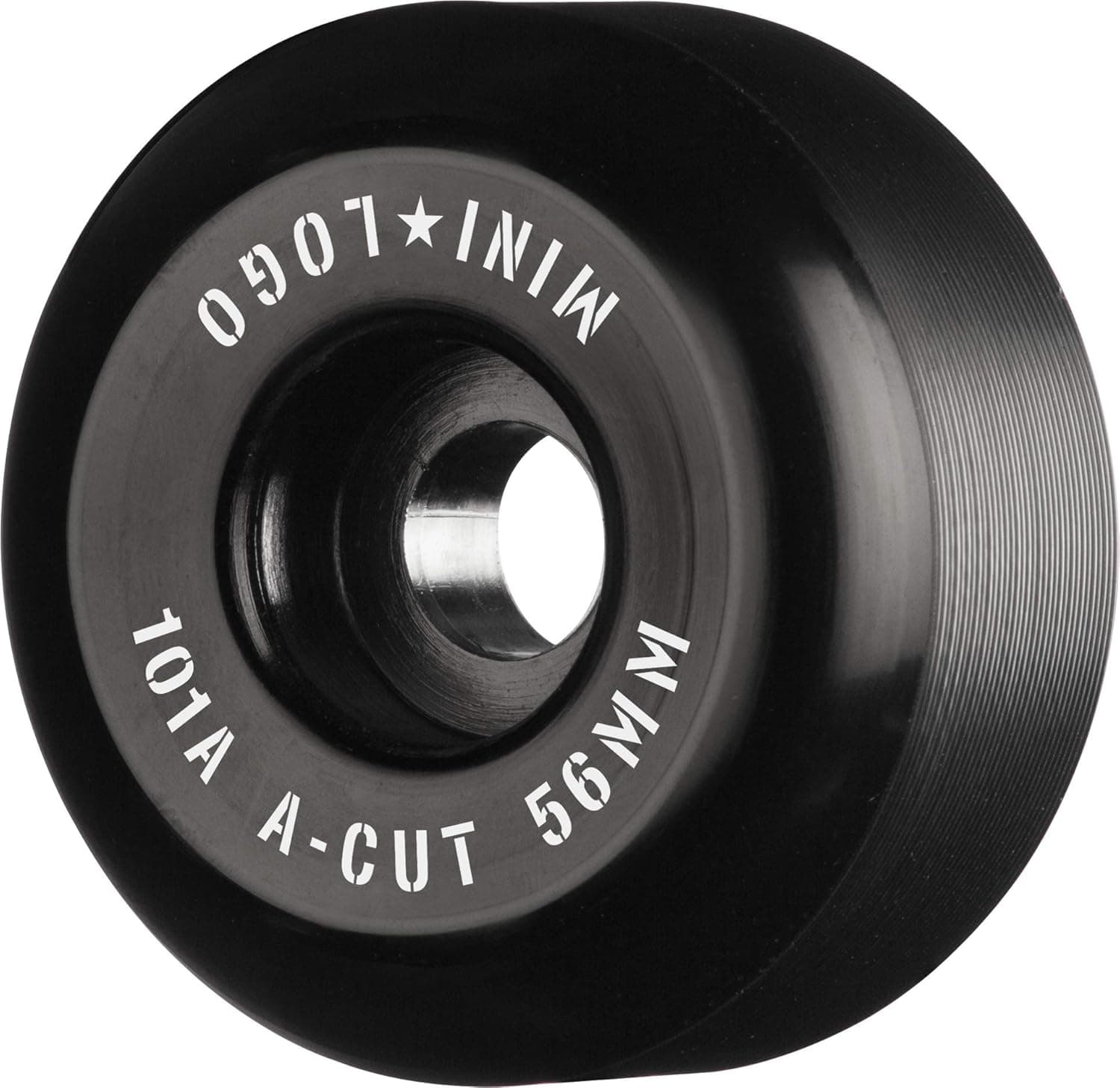 Mini Logo A-Cut 2" • 56mm X 101A • Black, WSBCMLAC25601X4