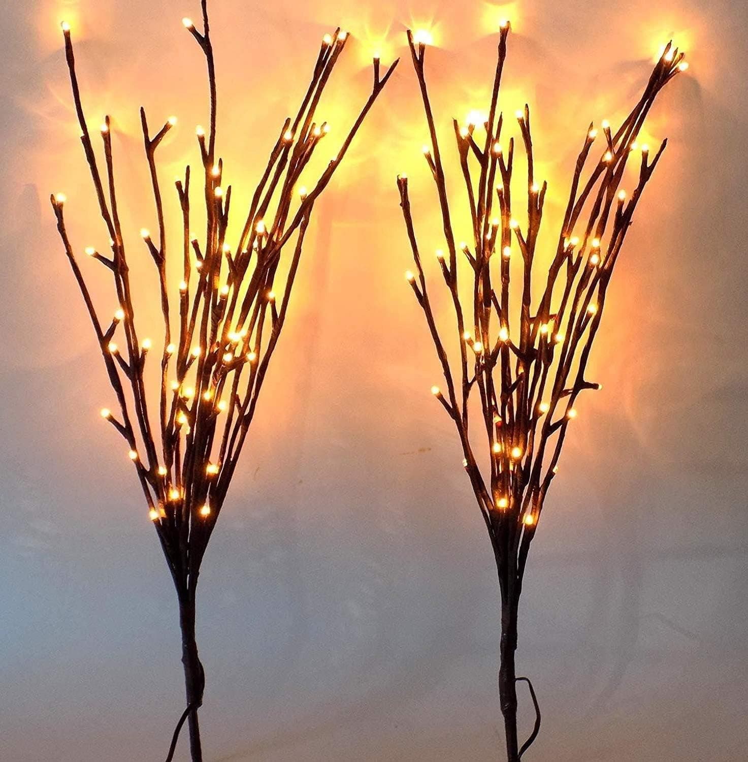 Pike&Pine - LED Decorative Willow Tree Branches with Lights (2)