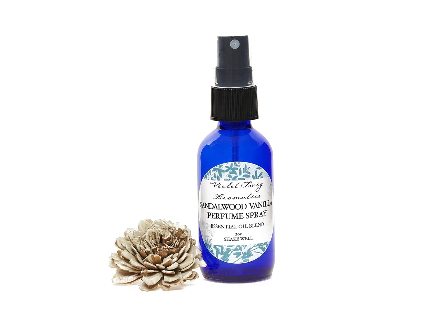 Natural Perfume - Sandalwood & Vanilla Spray - Essential Oil Perfumes - Natural Perfume - Sandalwood Perfume for Women - Sandalwood Cologne for Men - Sandalwood Perfume Spray - Personal Fragrance