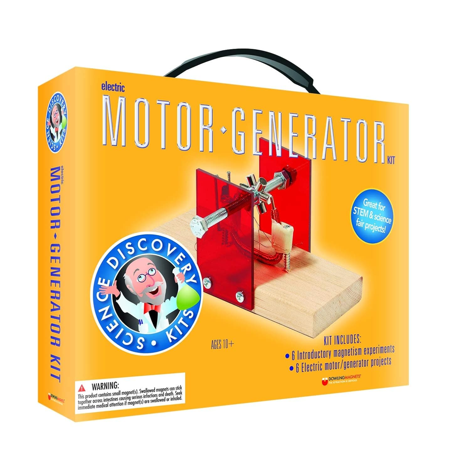 Dowling Magnets Science Discovery Kit - Electric Motor Generator 731101
