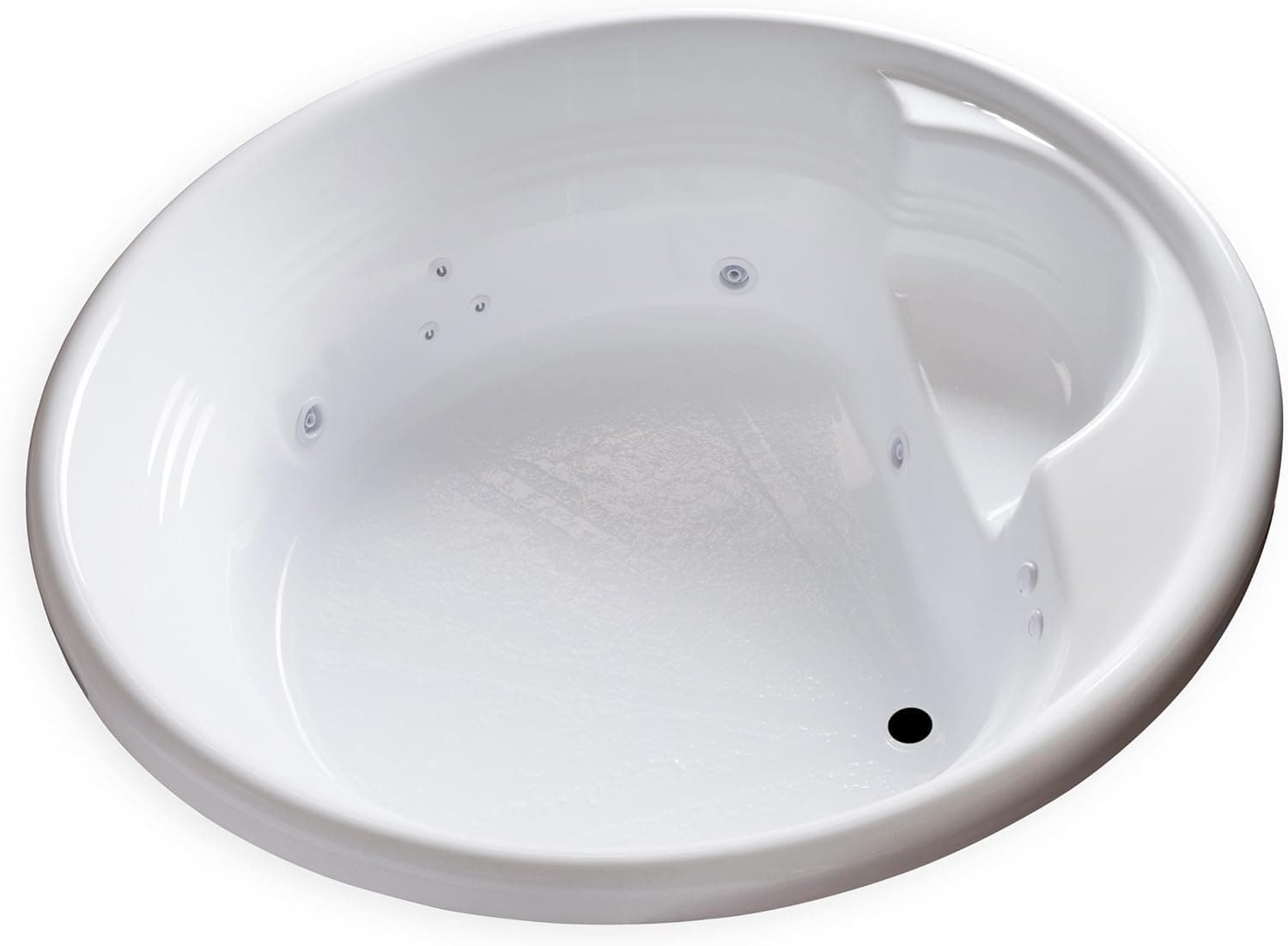 Hygienic Aqua Massage 72" x 72" Whirlpool Bathtub