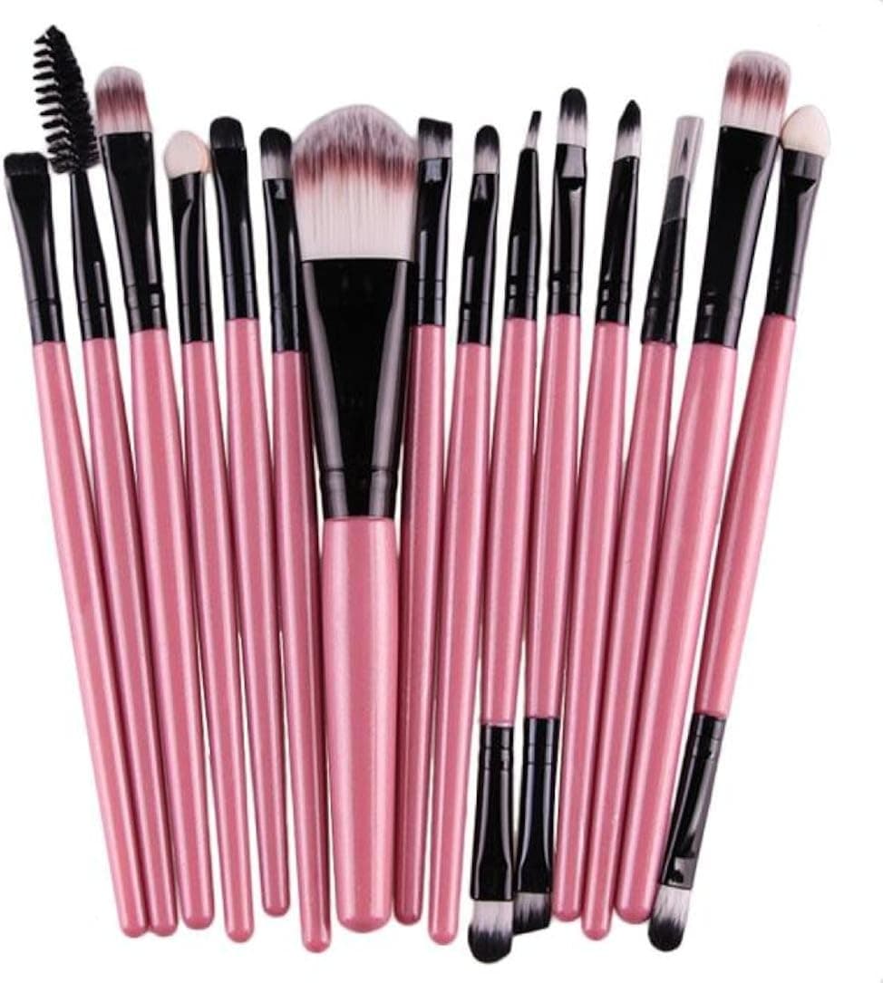 Makeup Brushes, 15 pcs/Sets Eye Shadow Foundation Eyebrow Lip Brush Makeup Brushes Tool