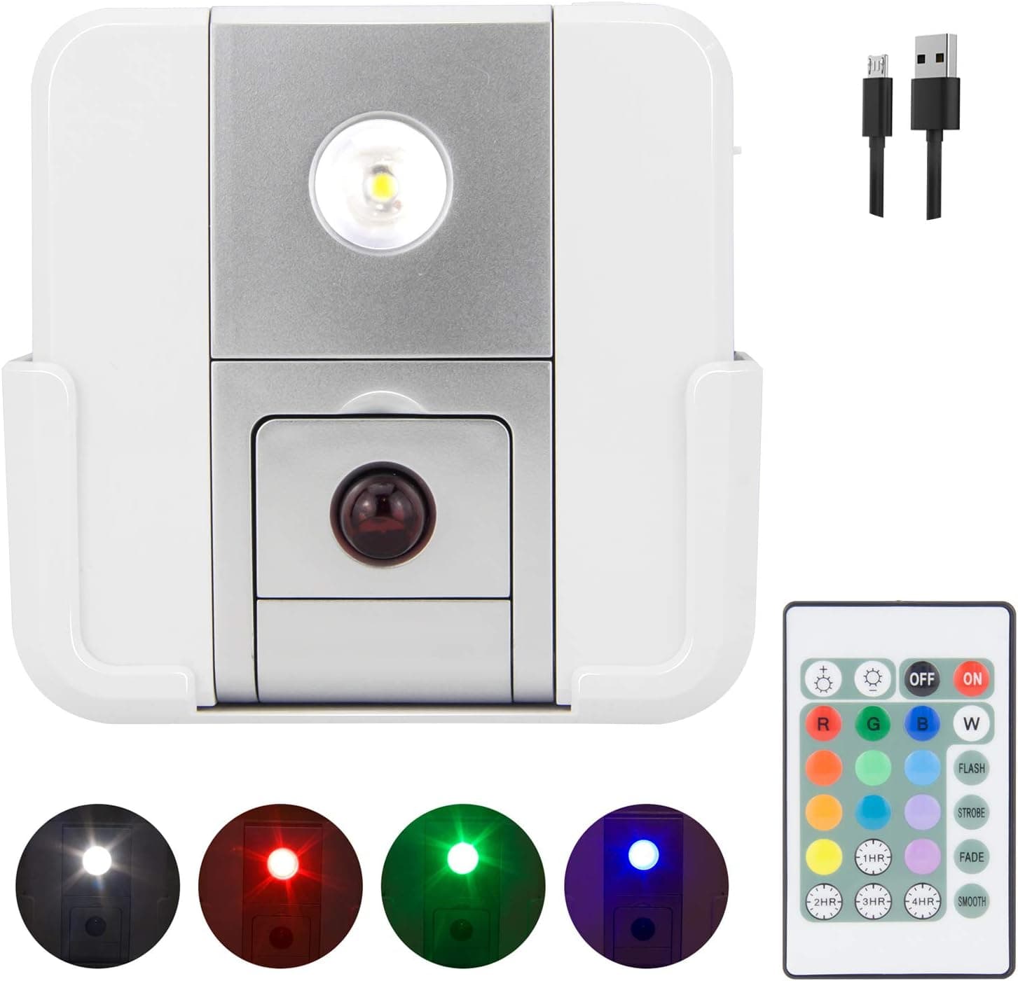 LUXSWAY Rechargeable Spot Lights,Picture Accent Light,Art Display Lights for Paintings,Remote Spotlight with 330° Rotatable Head,Dimmable Artwork Light for Picture Frame,Dart Board,Poster