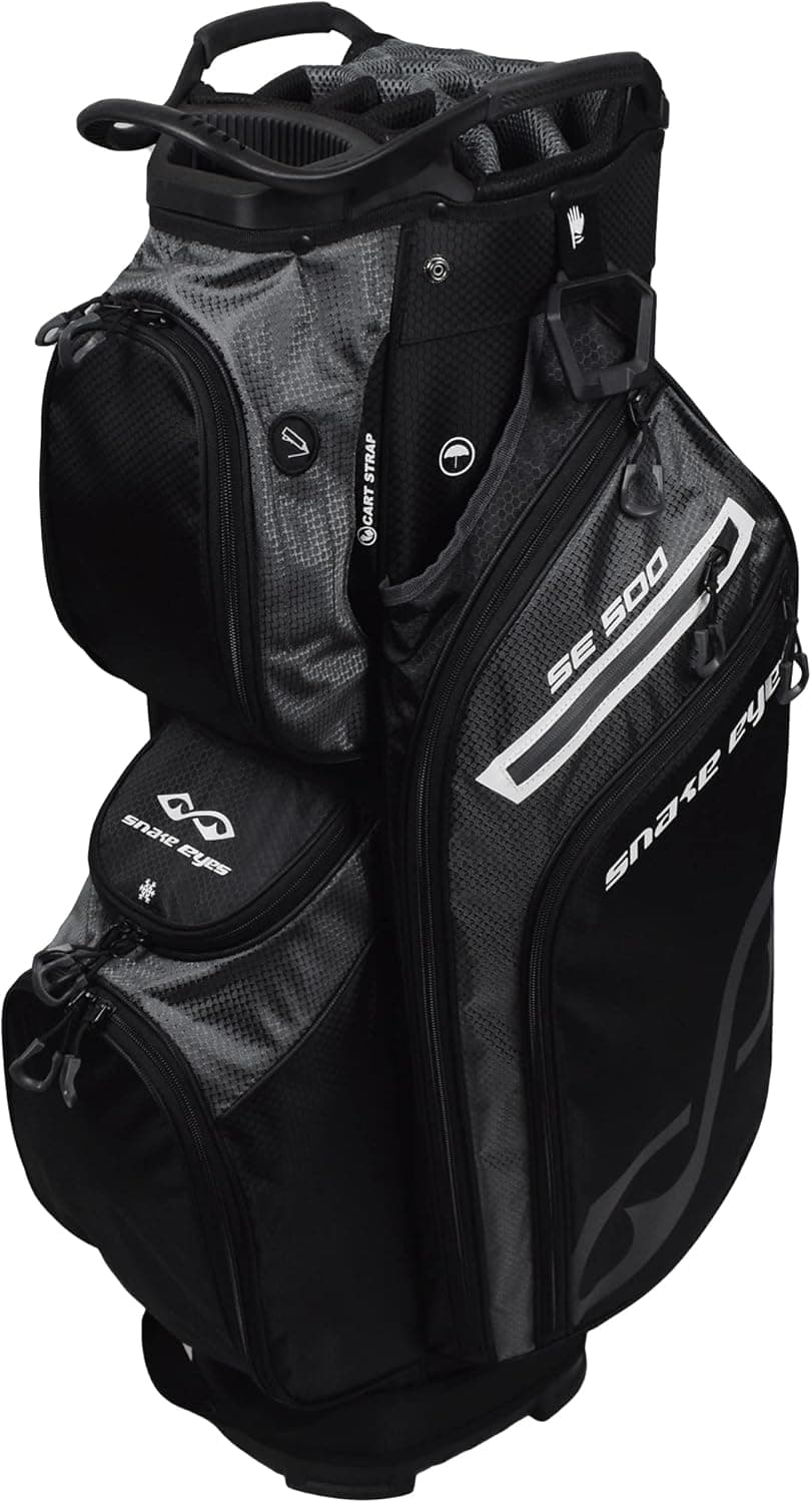 Snake Eyes Golf SE500 Ultra Premium 14 Way Divider Cart Bag